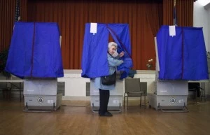 Pennsylvania Voters Take Part In The State's GOP Primary